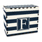 Horizontal Stripe Recipe Box - Full Color - Front/Main