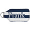 Horizontal Stripe Sanitizer Holder Keychain - Large (Back)