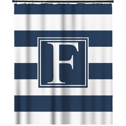 Horizontal Stripe Extra Long Shower Curtain - 70"x84" (Personalized)