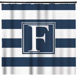 Horizontal Stripe Shower Curtain - 71" x 74" (Personalized)