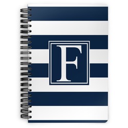 Horizontal Stripe Spiral Notebook (Personalized)