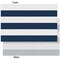 Horizontal Stripe Tissue Paper - Heavyweight - XL - Front & Back