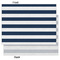 Horizontal Stripe Tissue Paper - Lightweight - Large - Front & Back