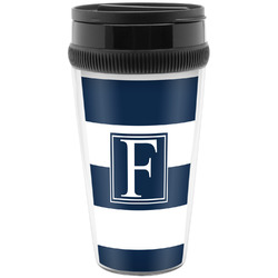 Horizontal Stripe Acrylic Travel Mug without Handle (Personalized)