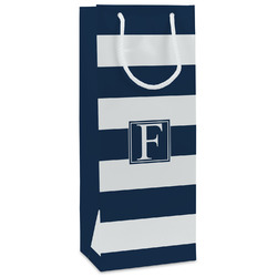 Horizontal Stripe Wine Gift Bags (Personalized)