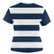 Horizontal Stripe Women's T-shirt Back