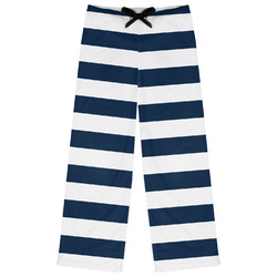 Horizontal Stripe Womens Pajama Pants