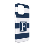 Horizontal Stripe iPhone Case - Plastic - iPhone 13 (Personalized)