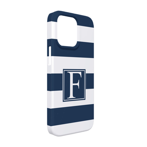 Custom Horizontal Stripe iPhone Case - Plastic - iPhone 13 (Personalized)