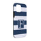 Horizontal Stripe iPhone 13 Tough Case - Angle