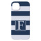 Horizontal Stripe iPhone 14 Pro Max Case - Back