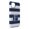 Horizontal Stripe iPhone 14 Pro Max Tough Case - Angle