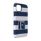 Horizontal Stripe iPhone 14 Pro Tough Case - Angle