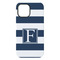 Horizontal Stripe iPhone 15 Plus Tough Case - Back