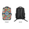 Retro Circles 15" Backpack - APPROVAL