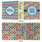 Retro Circles 3 Ring Binders - Full Wrap - 2" - APPROVAL