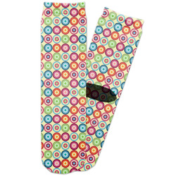 Retro Circles Adult Crew Socks