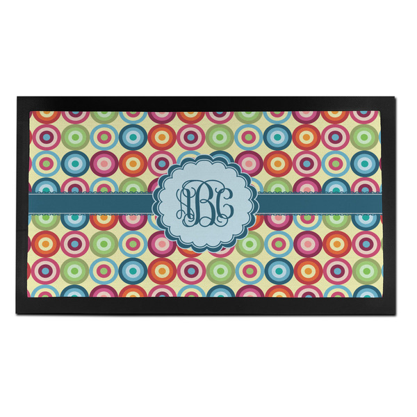 Custom Retro Circles Bar Mat - Small (Personalized)