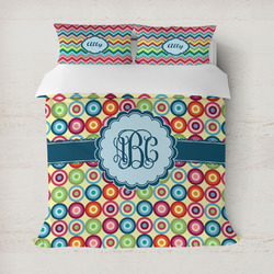 Retro Circles Duvet Cover (Personalized)