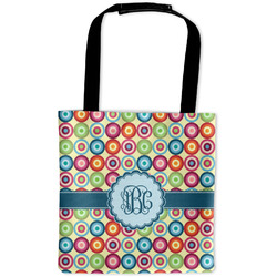 Retro Circles Auto Back Seat Organizer Bag (Personalized)