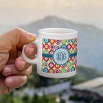 Retro Circles Single Shot Espresso Cup - Single (Personalized)