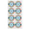 Retro Circles Icing Circle - Medium - Set of 8