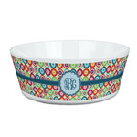 Retro Circles Kid's Bowl (Personalized)