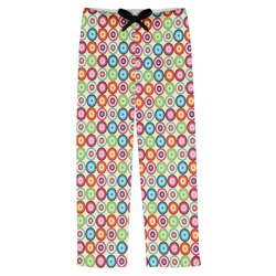 Retro Circles Mens Pajama Pants - 2XL