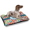 Retro Circles Outdoor Dog Beds - Large - IN CONTEXT