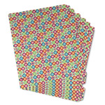 Retro Circles Binder Tab Divider - Set of 6 (Personalized)