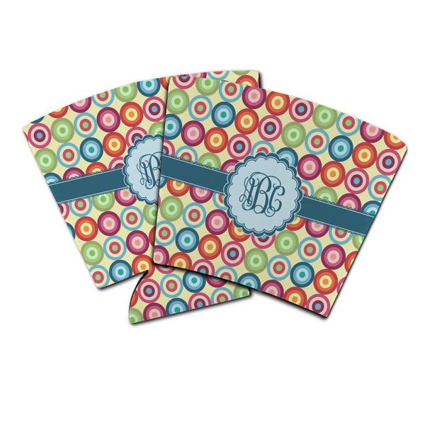 Custom Retro Circles Party Cup Sleeve (Personalized)