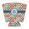 Retro Circles Party Cup Sleeves - with bottom - FRONT