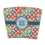 Retro Circles Party Cup Sleeve - without bottom (Personalized)