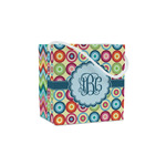 Retro Circles Party Favor Gift Bags - Matte (Personalized)