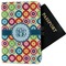 Retro Circles Passport Holder - Main