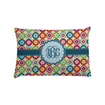 Retro Circles Pillow Case - Standard (Personalized)