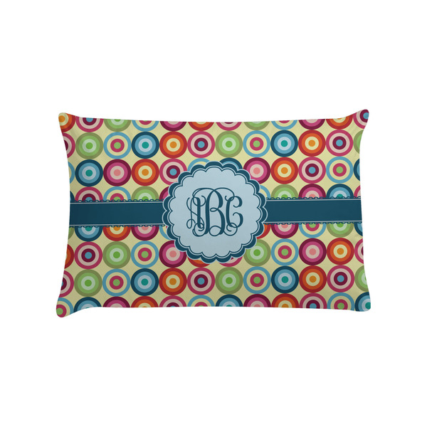 Custom Retro Circles Pillow Case - Standard (Personalized)