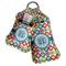 Retro Circles Sanitizer Holder Keychain - Both in Case (PARENT)