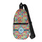 Retro Circles Sling Bag - Front View