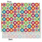 Retro Circles Tissue Paper - Heavyweight - Medium - Front & Back