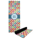 Retro Circles Yoga Mat (Personalized)