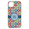 Retro Circles iPhone 14 Plus Case - Back