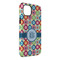 Retro Circles iPhone 14 Plus Tough Case - Angle