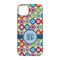 Retro Circles iPhone 14 Pro Case - Back