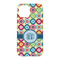 Retro Circles iPhone 15 Case - Back