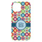 Retro Circles iPhone 15 Plus Case - Back