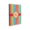 Retro Vertical Stripes 11x14 Wood Print - Angle View