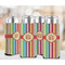 Retro Vertical Stripes 12oz Tall Can Sleeve - Set of 4 - LIFESTYLE