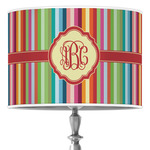 Retro Vertical Stripes Drum Lamp Shade (Personalized)