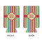 Retro Vertical Stripes 16oz Can Sleeve - APPROVAL